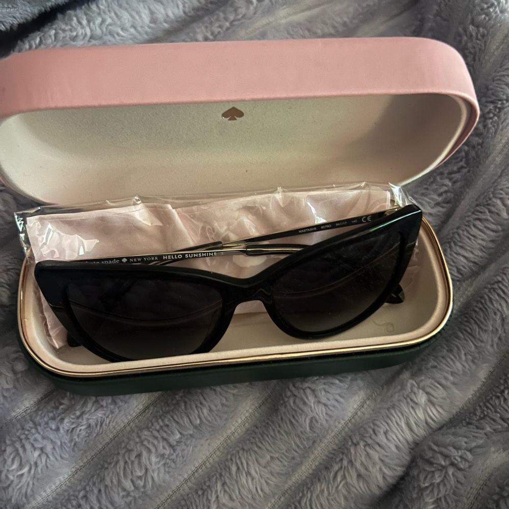 Black Cat-Eye Sunglasses